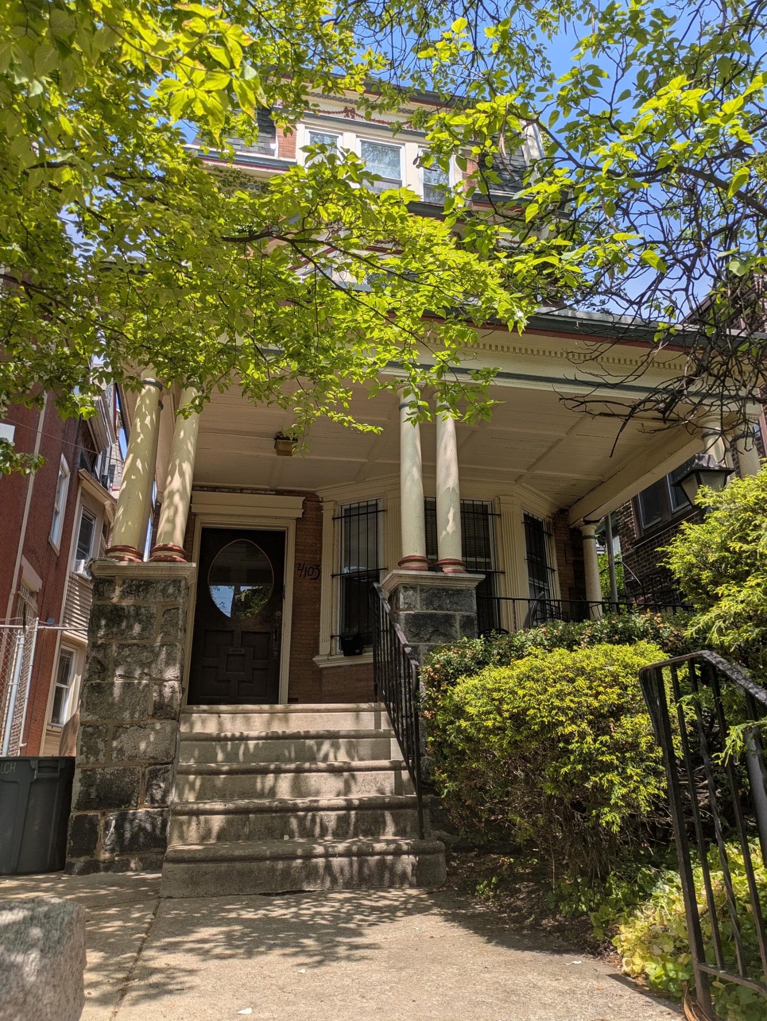 Locus house exterior in West Philadelphia